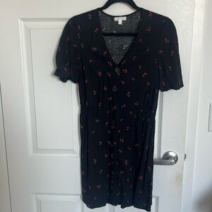 Nordstrom Abound Black Cherry Dress